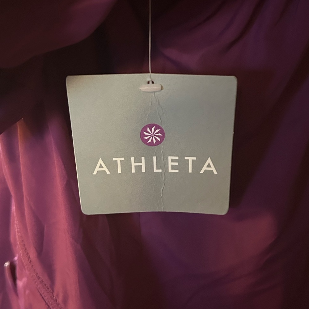 ATHLETA PURPLE RAIN JACKET DRAWSTRING QUILTED NWT - image 10